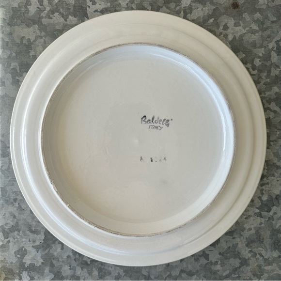 VTG Italian cheese plate ceramic mid-century Baldelli - Picture 7 of 9